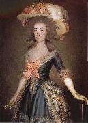Francisco Goya Countess-Duchess of Benavente oil on canvas